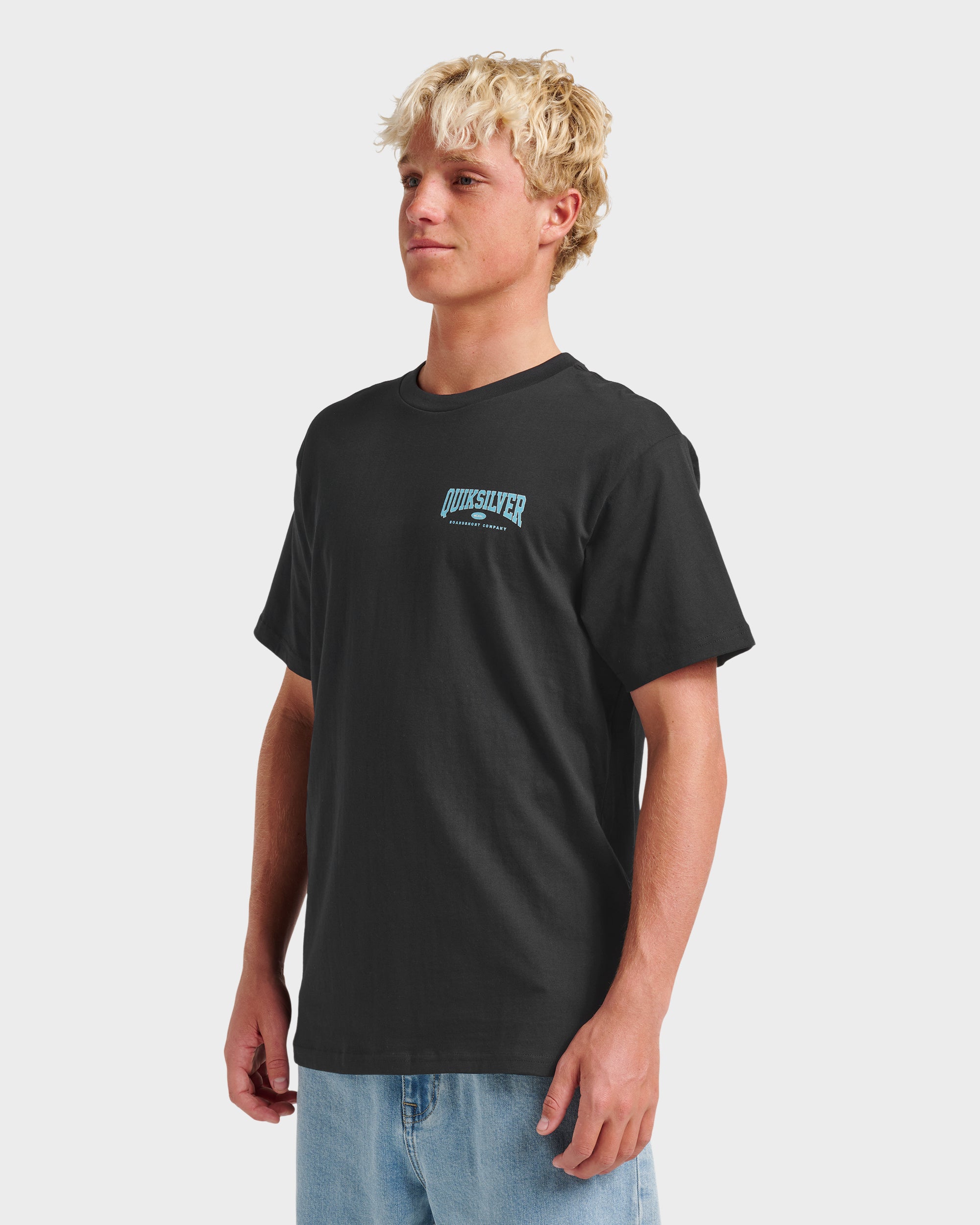 Dropout Classic T-shirt - Black | Quiksilver