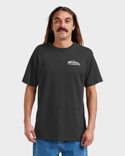 Push Threw Classic T-shirt - Black | Quiksilver