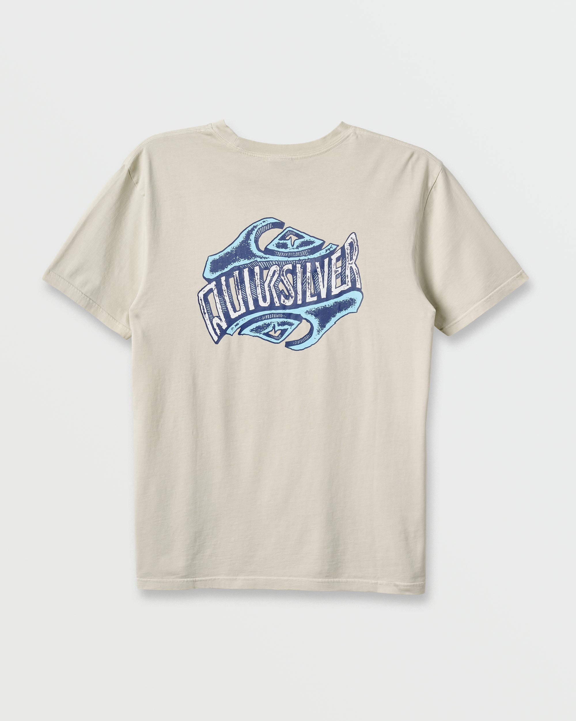 Three Deeppigment Dye T-Shirt - Moonstruck | Quiksilver
