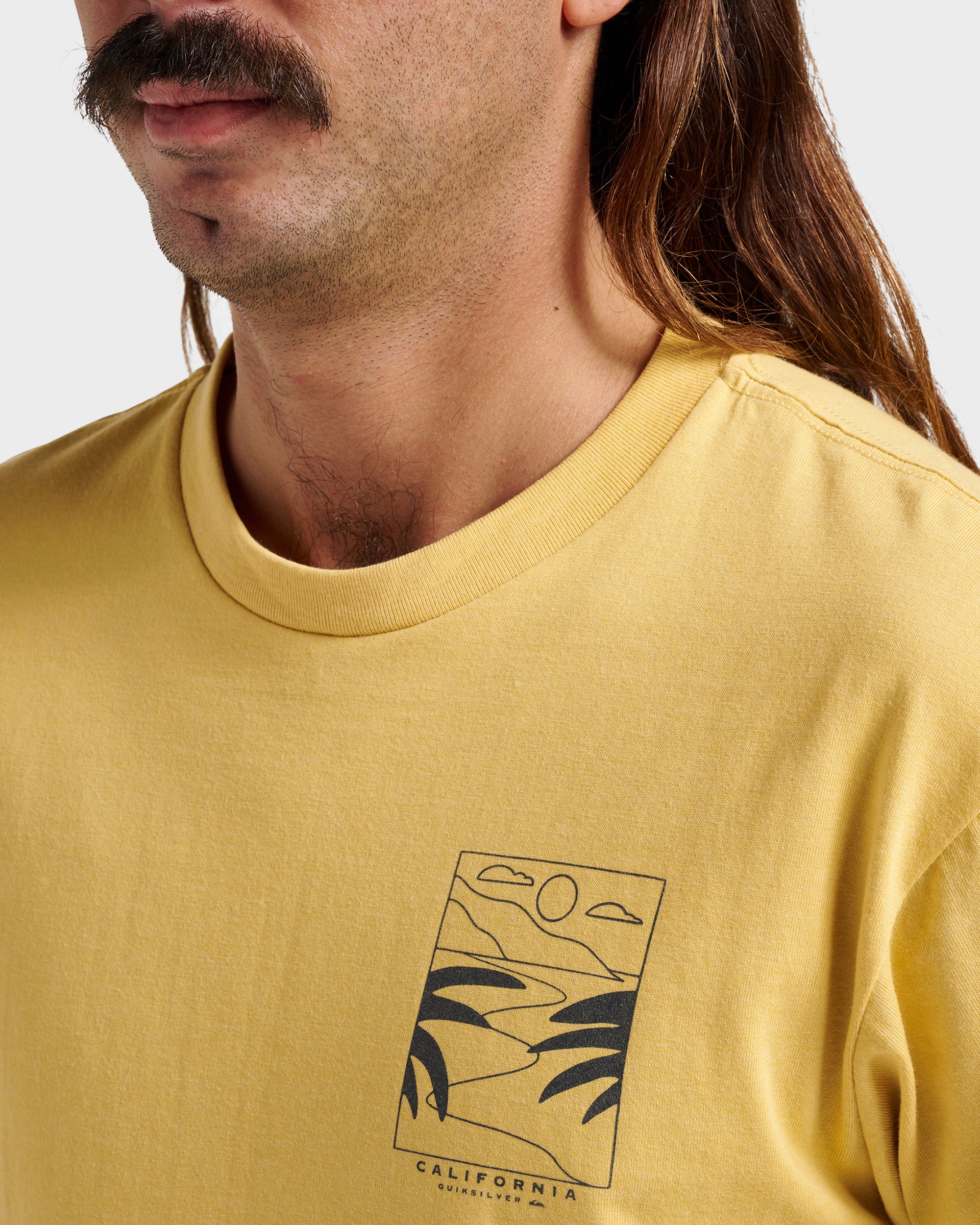 Ca Pch Cruising Classic T-shirt - Rattan Heather | Quiksilver