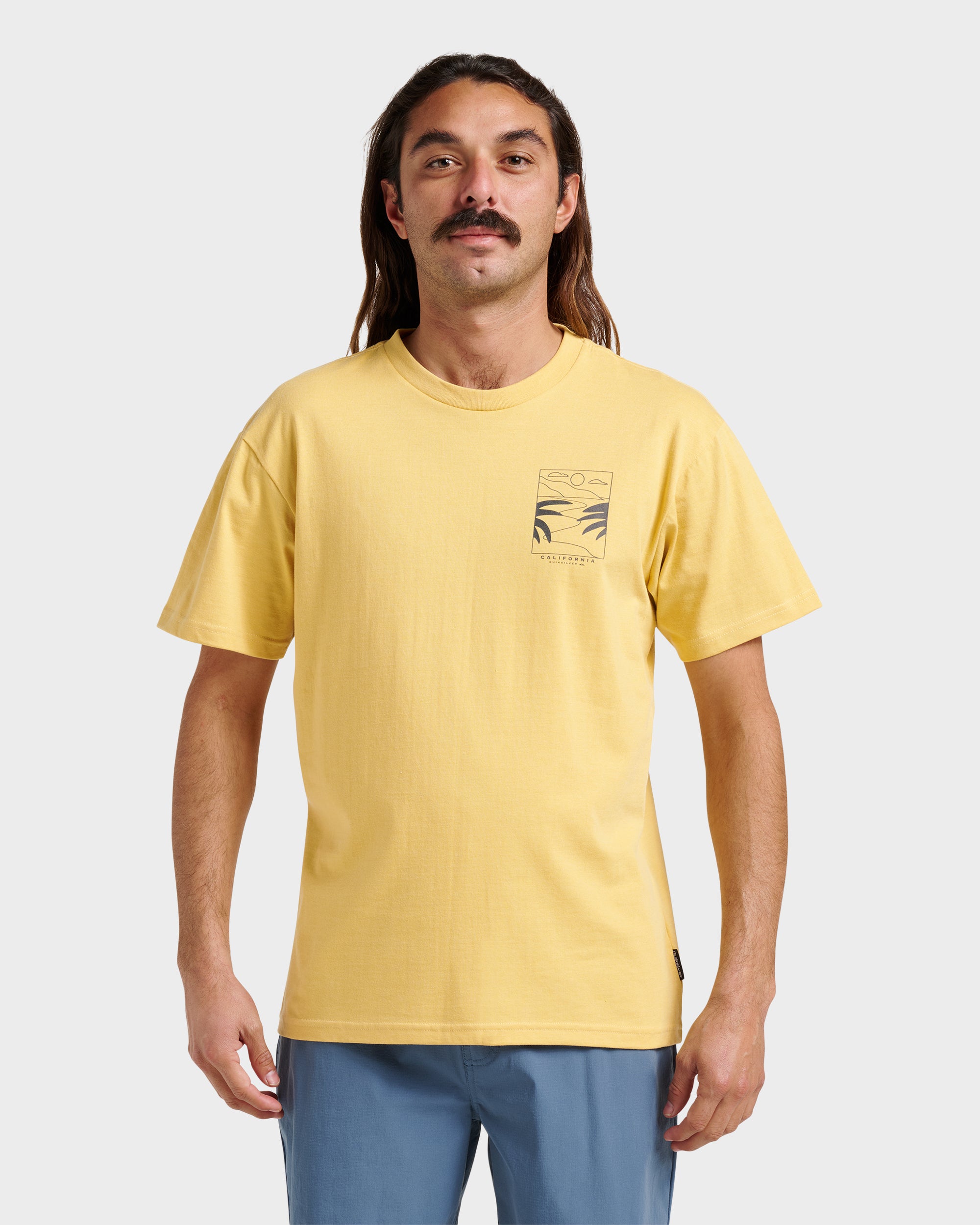 Ca Pch Cruising Classic T-shirt - Rattan Heather | Quiksilver