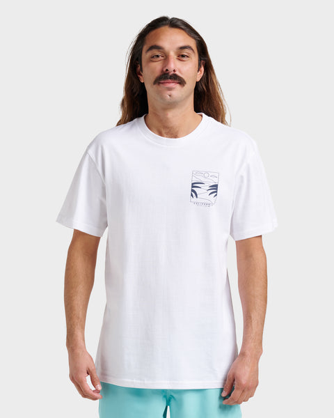 Ca Pch Cruising Classic T-shirt - White | Quiksilver