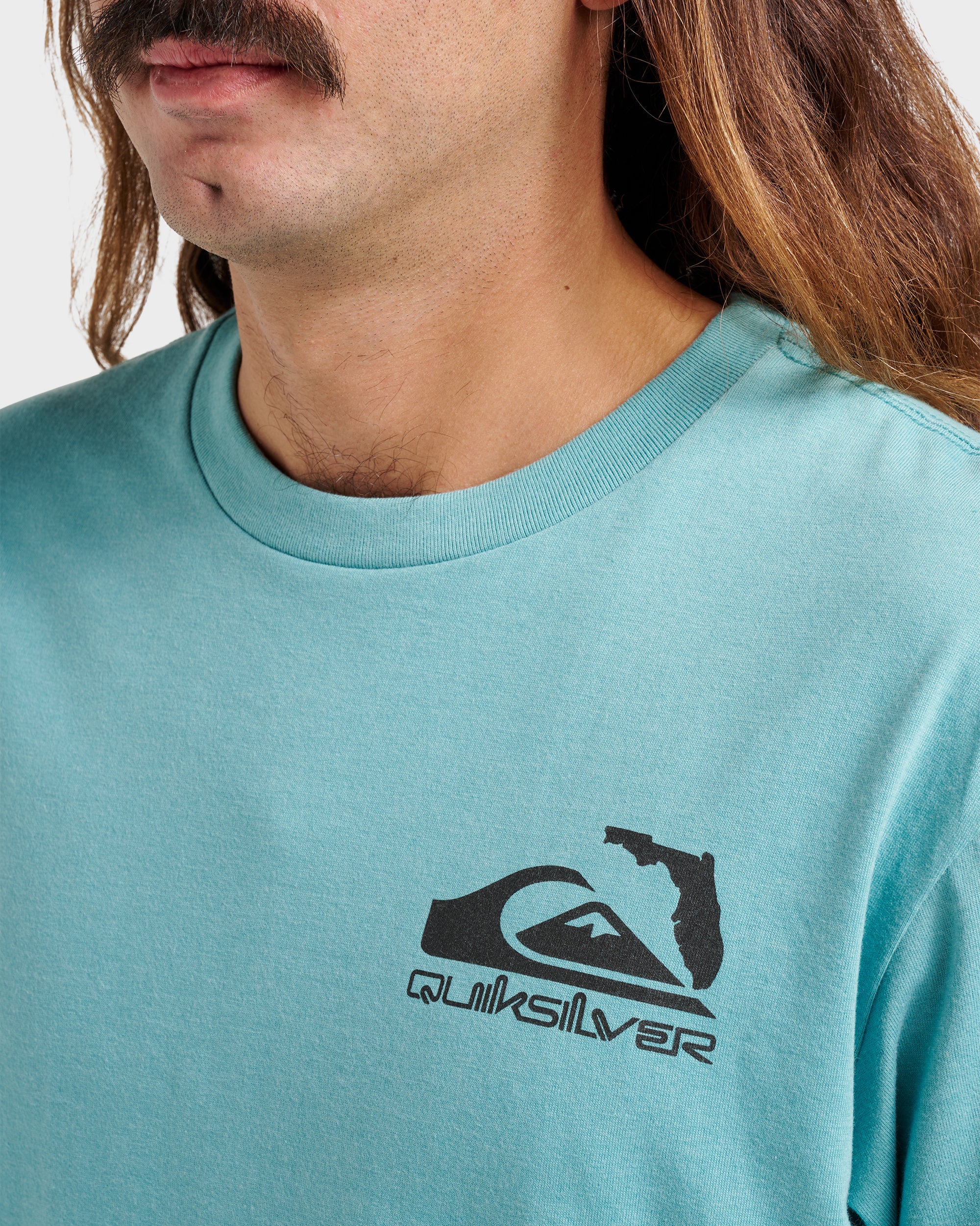 Fl Florida Lookout Point Classic T-shirt - Dusty Turquoise Heather