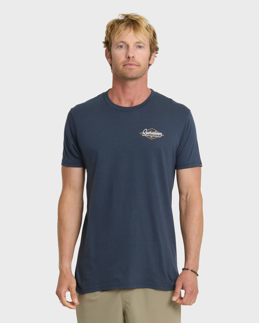 Cali-Gold-T-Shirt-Navy-1