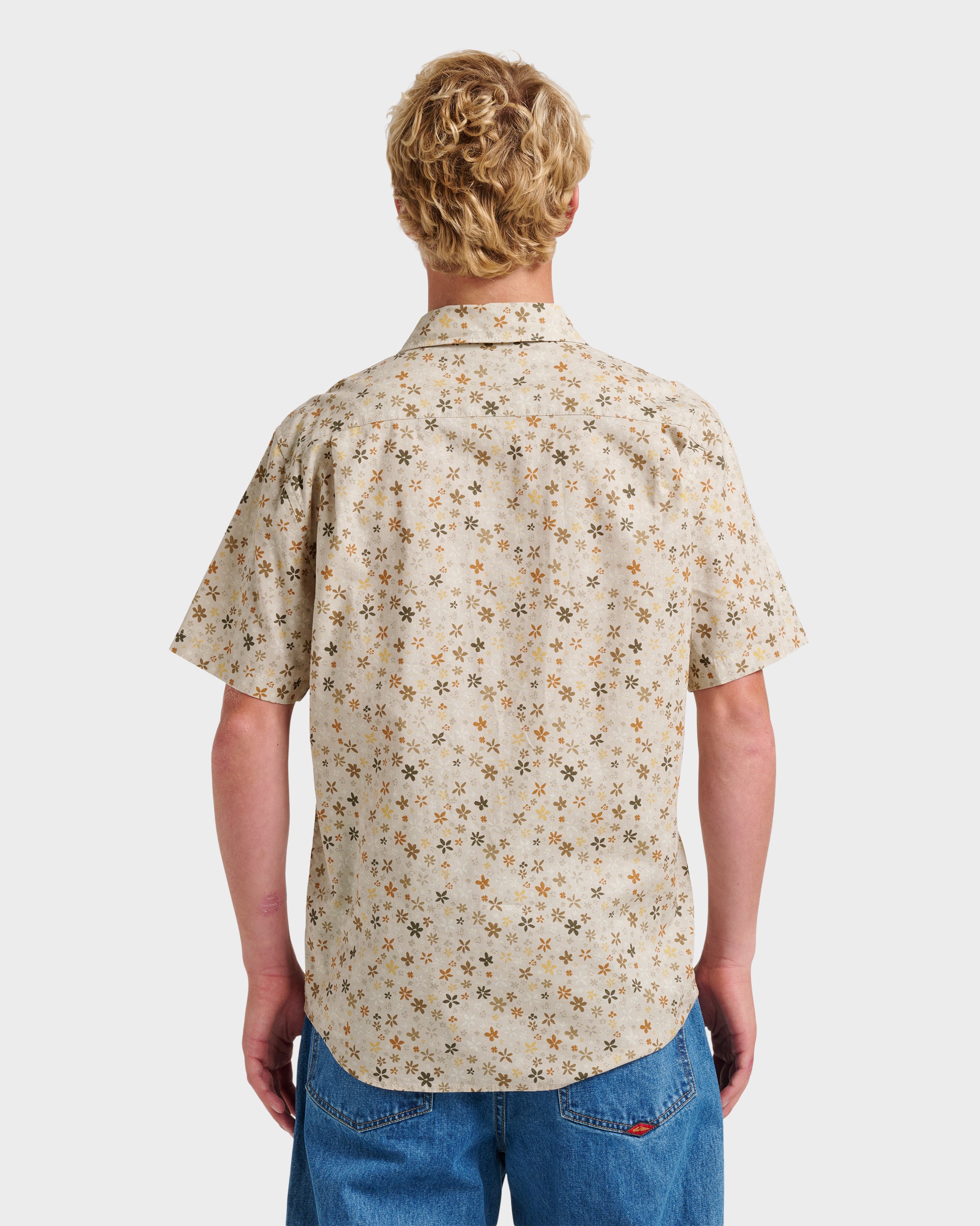 Ditsy Mini Classic Short Sleeve Shirt - Moonstruck | Quiksilver