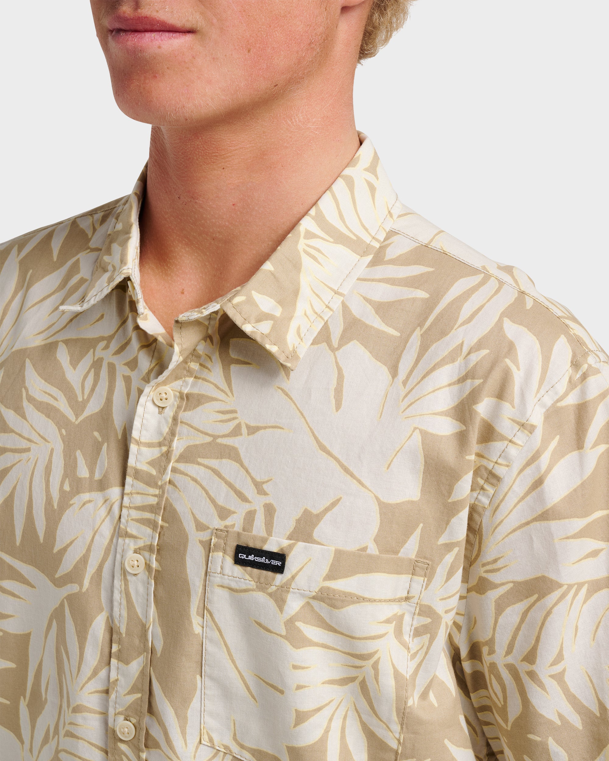 Palm Trip Classic Short Sleeve Shirt - Twill | Quiksilver