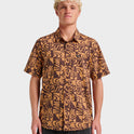 Terra Classic Stretch Short Sleeve Shirt - Chocolate
