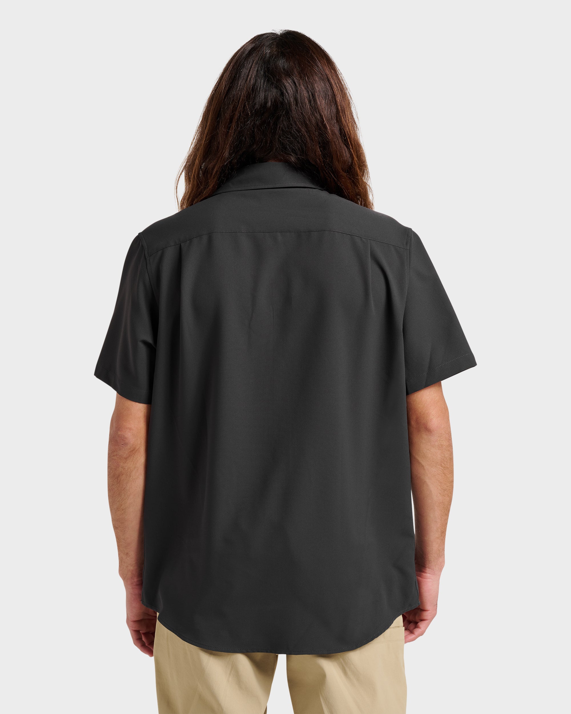 Allport Classic Short Sleeve Shirt - Phantom | Quiksilver