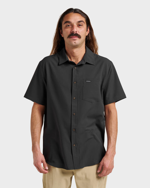 Allport Classic Short Sleeve Shirt - Phantom | Quiksilver
