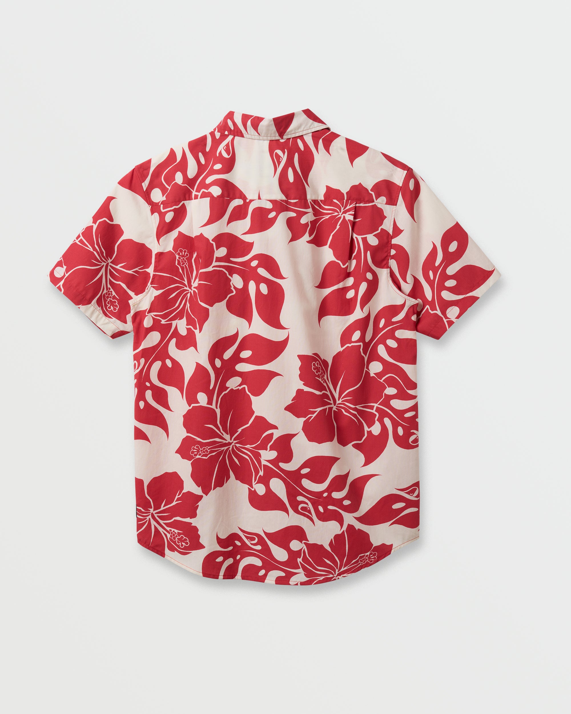Oceanview Classic Short Sleeve Shirt - Mineral Red | Quiksilver
