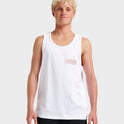 Octo Lock Tank - White