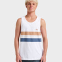 Og Stripe Tank  - White