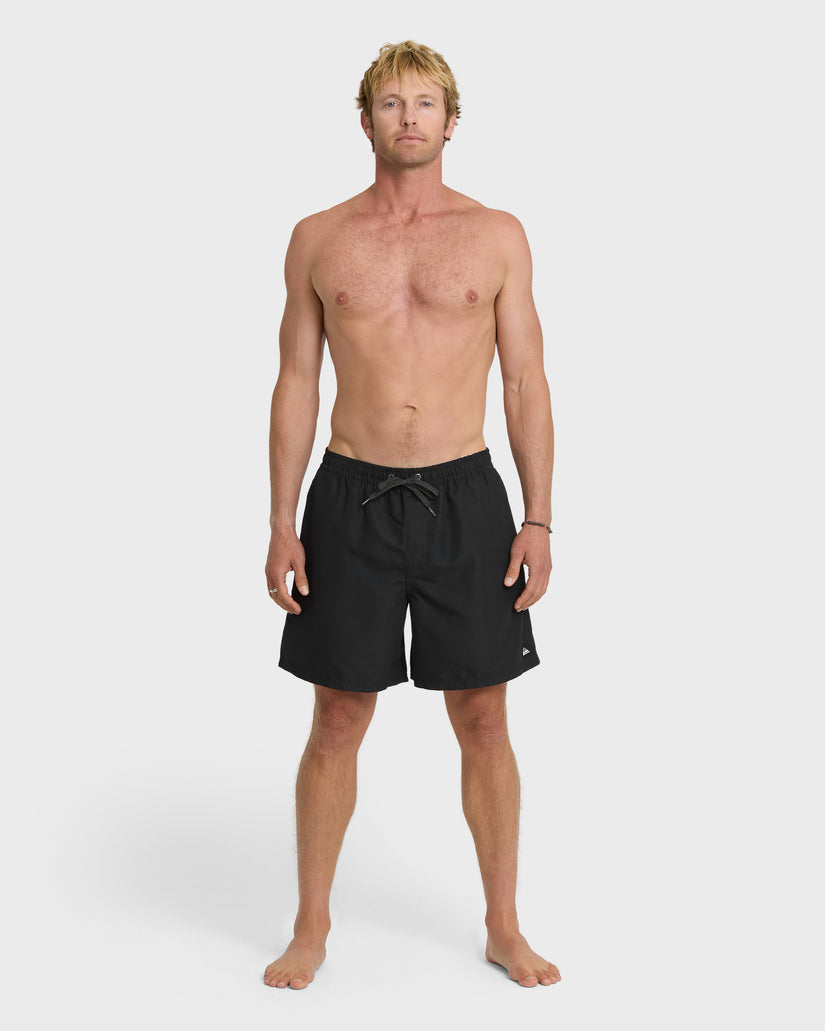 Everyday-Solid-17"-Swim-Trunks-Black-3