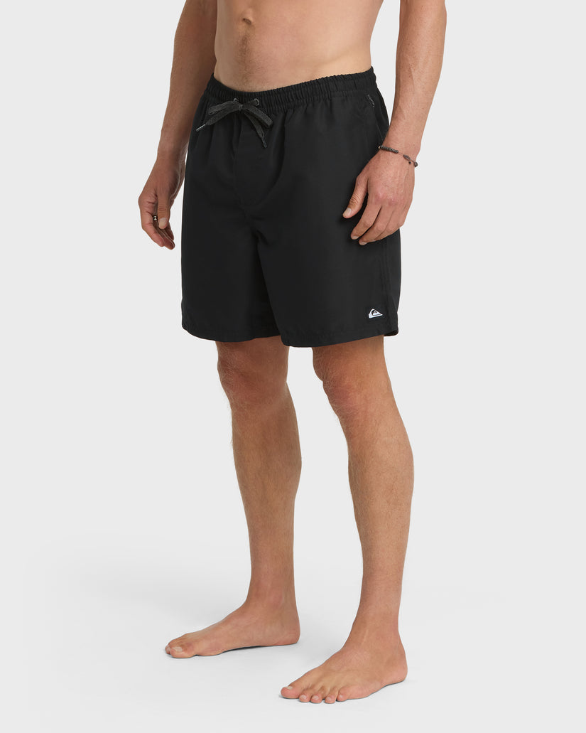 Everyday-Solid-17"-Swim-Trunks-Black-4
