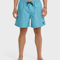 Everyday Solid 17" Swim Trunks - Dusty Turquoise
