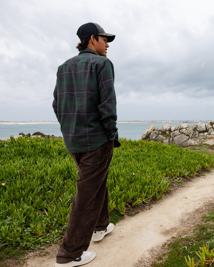 Landers Cord Pants - Chocolate Brown