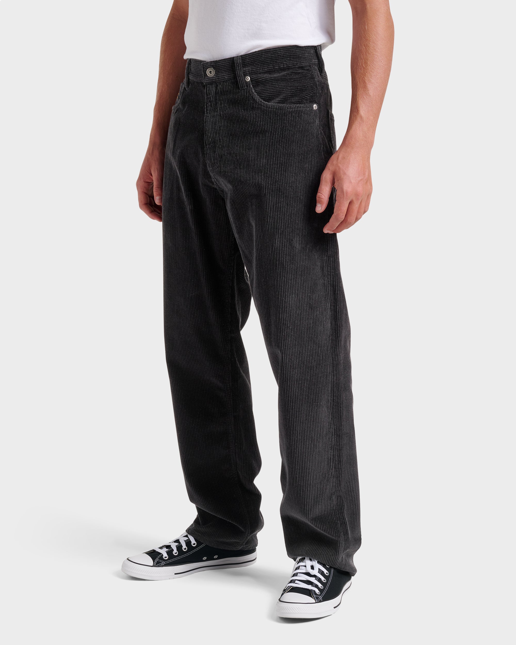 Landers Cord Pants - Phantom | Quiksilver