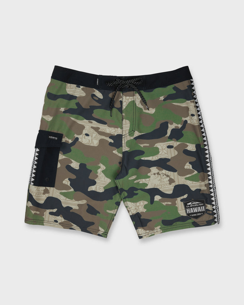 Zwembroek voor heren, camouflage, zwemshorts voor heren Zwembroek voor heren, camouflage, zwemshorts voor heren