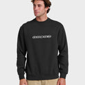 Graphic Crewneck Sweatshirt - Black