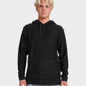 Alamitos Long Sleeve Hooded Top - Black