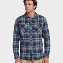 Meridian Stretch Flannel Shirt - Sargasso Sea
