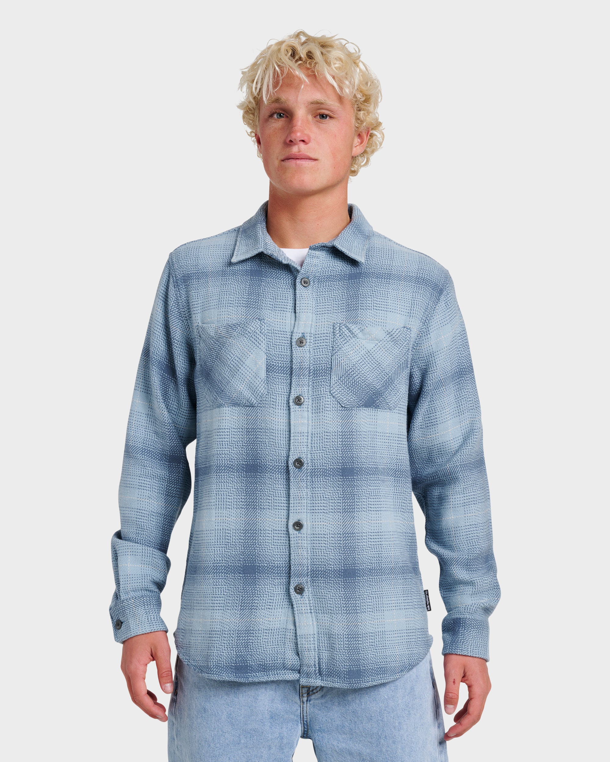 Dna Flannel Shirt - China Blue | Quiksilver