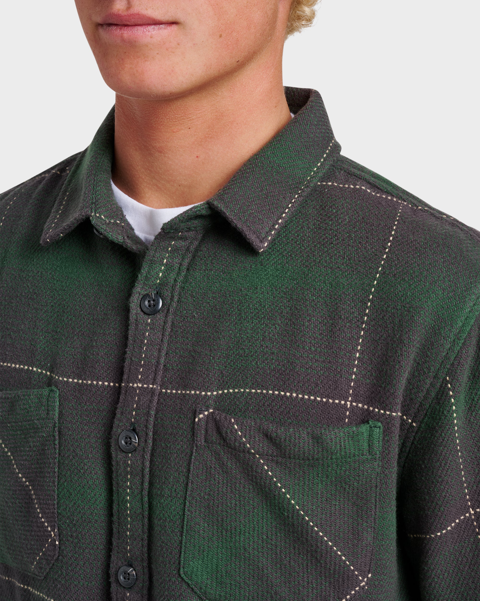 Dna Flannel Shirt - Garden Topiary | Quiksilver