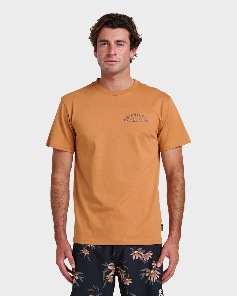 Sunrise-Arch-Classic-T-shirt-Almond-1