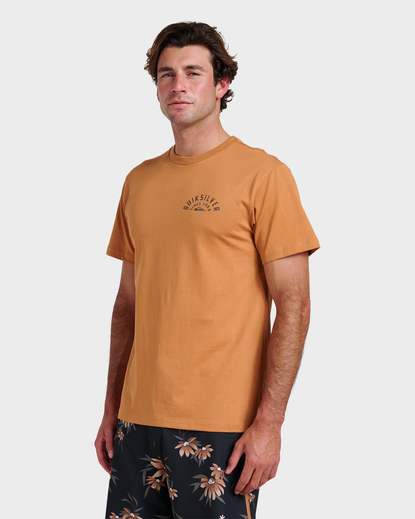Sunrise-Arch-Classic-T-shirt-Almond-3