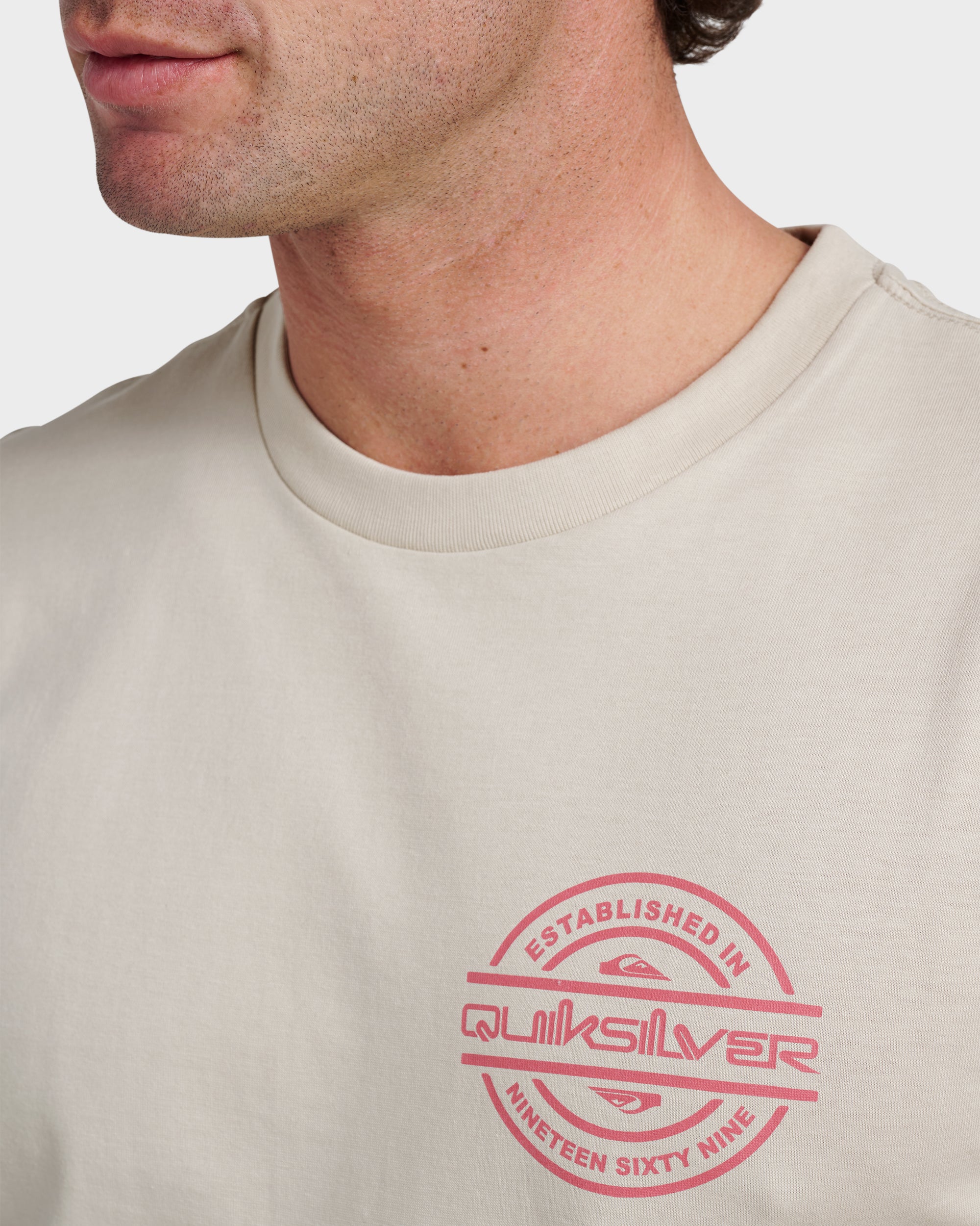 Mirrored Classic T-shirt - Moonstruck | Quiksilver