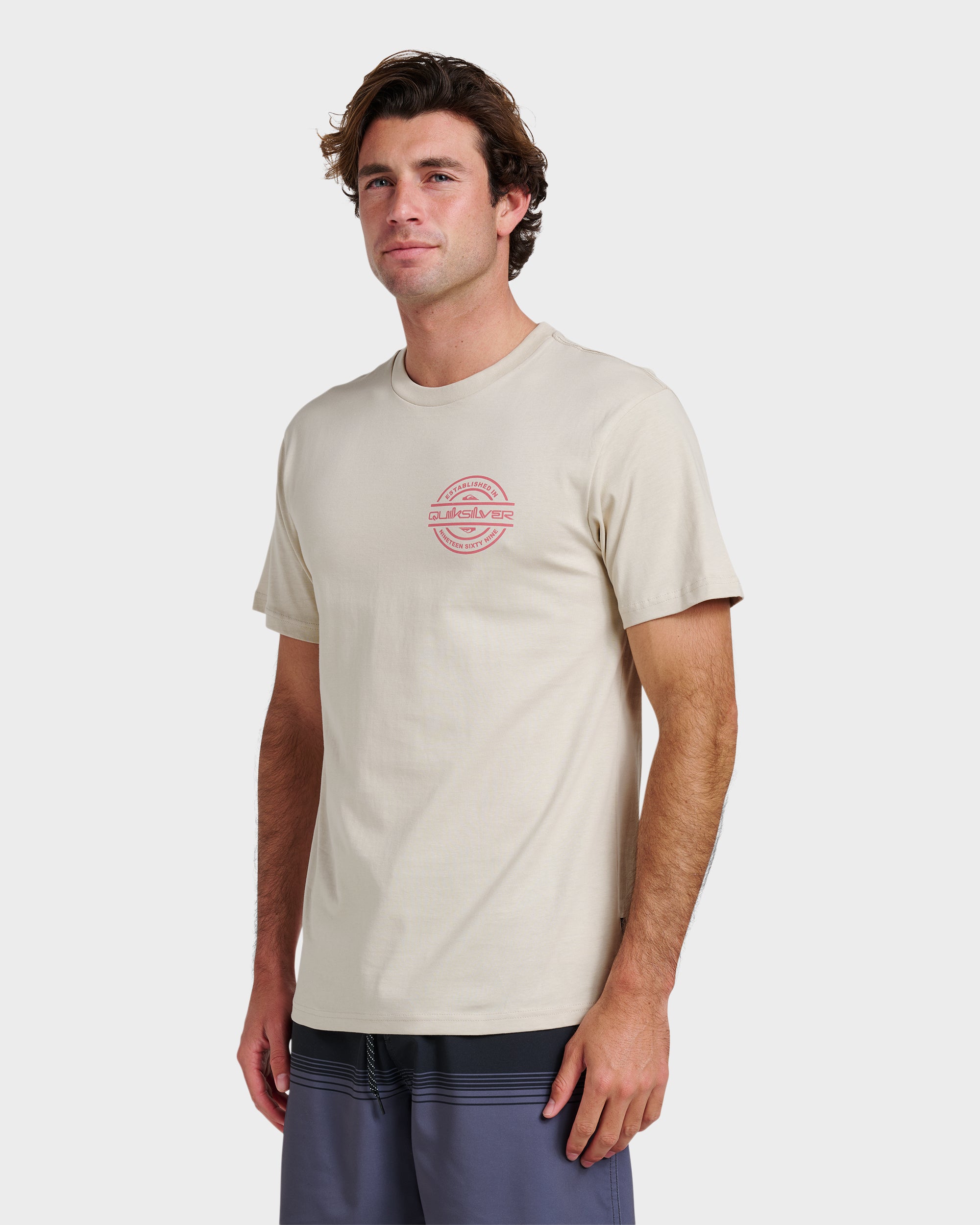 Mirrored Classic T-shirt - Moonstruck | Quiksilver