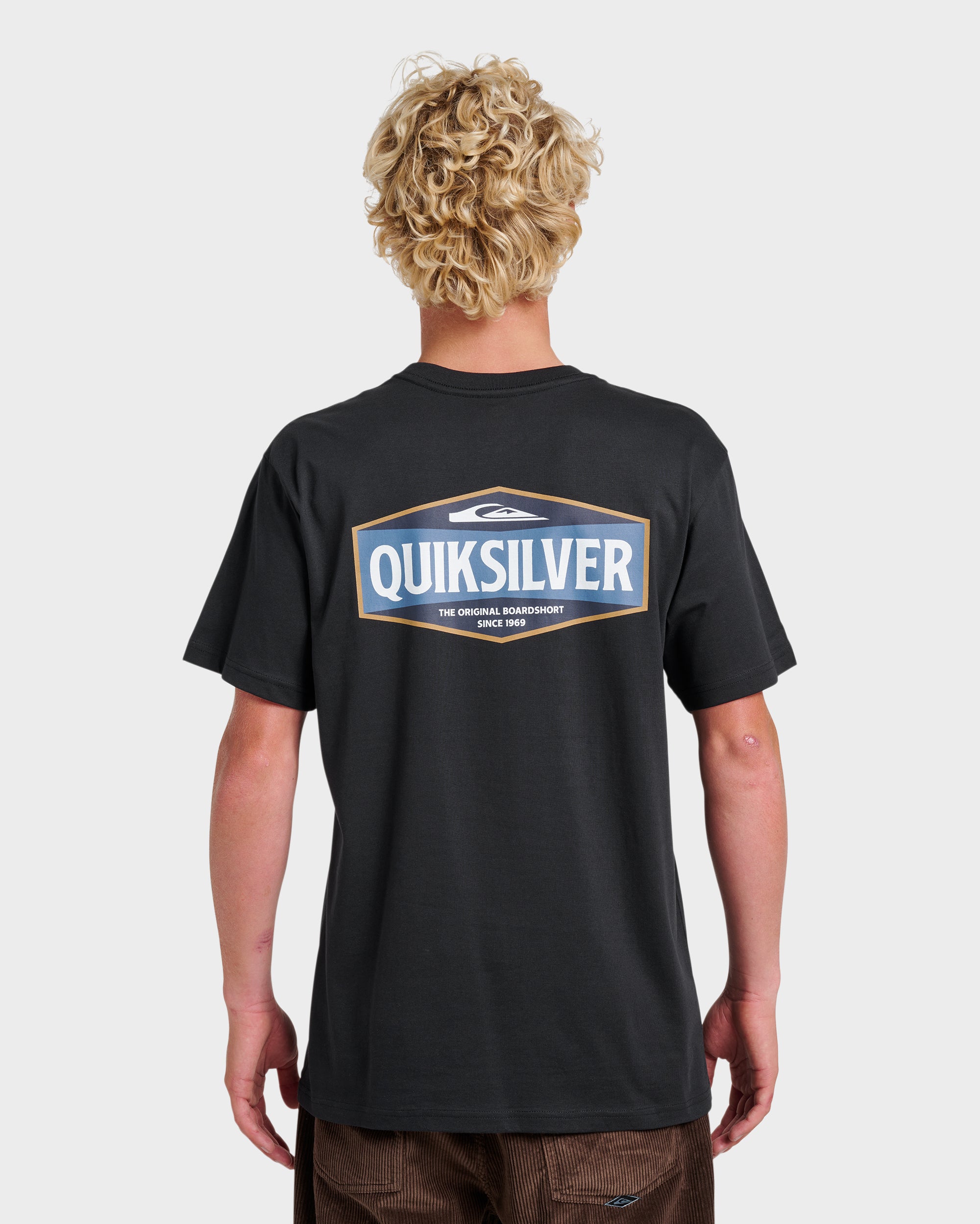 Six Points Classic T-shirt - Black | Quiksilver