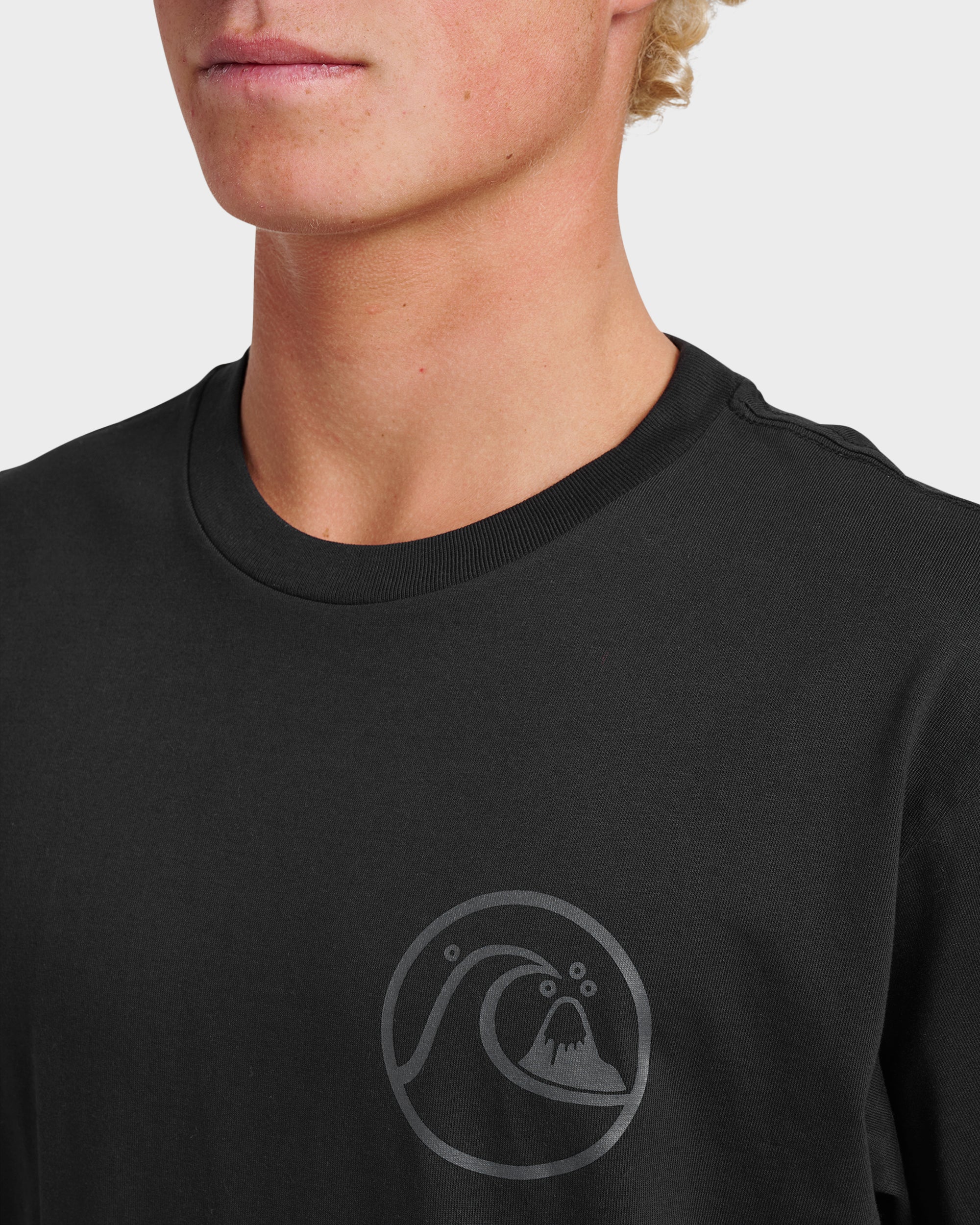 QUIKSILVER / EQYTJ03064 ウェアー/S/BLK/EQYTJ03064 Jungle Wave Classic T-shirt - Black | Quiksilver