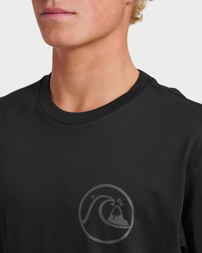 Jungle-Wave-Classic-T-shirt-Black-4