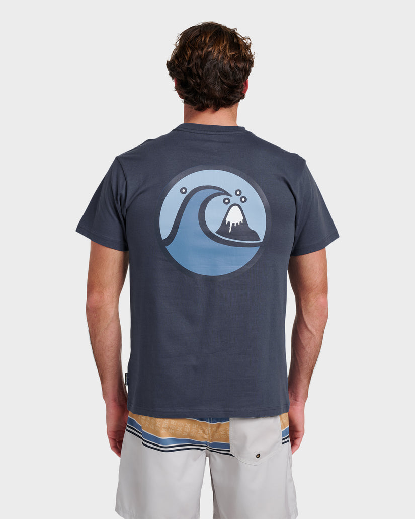 Jungle-Wave-Classic-T-shirt-Navy-2