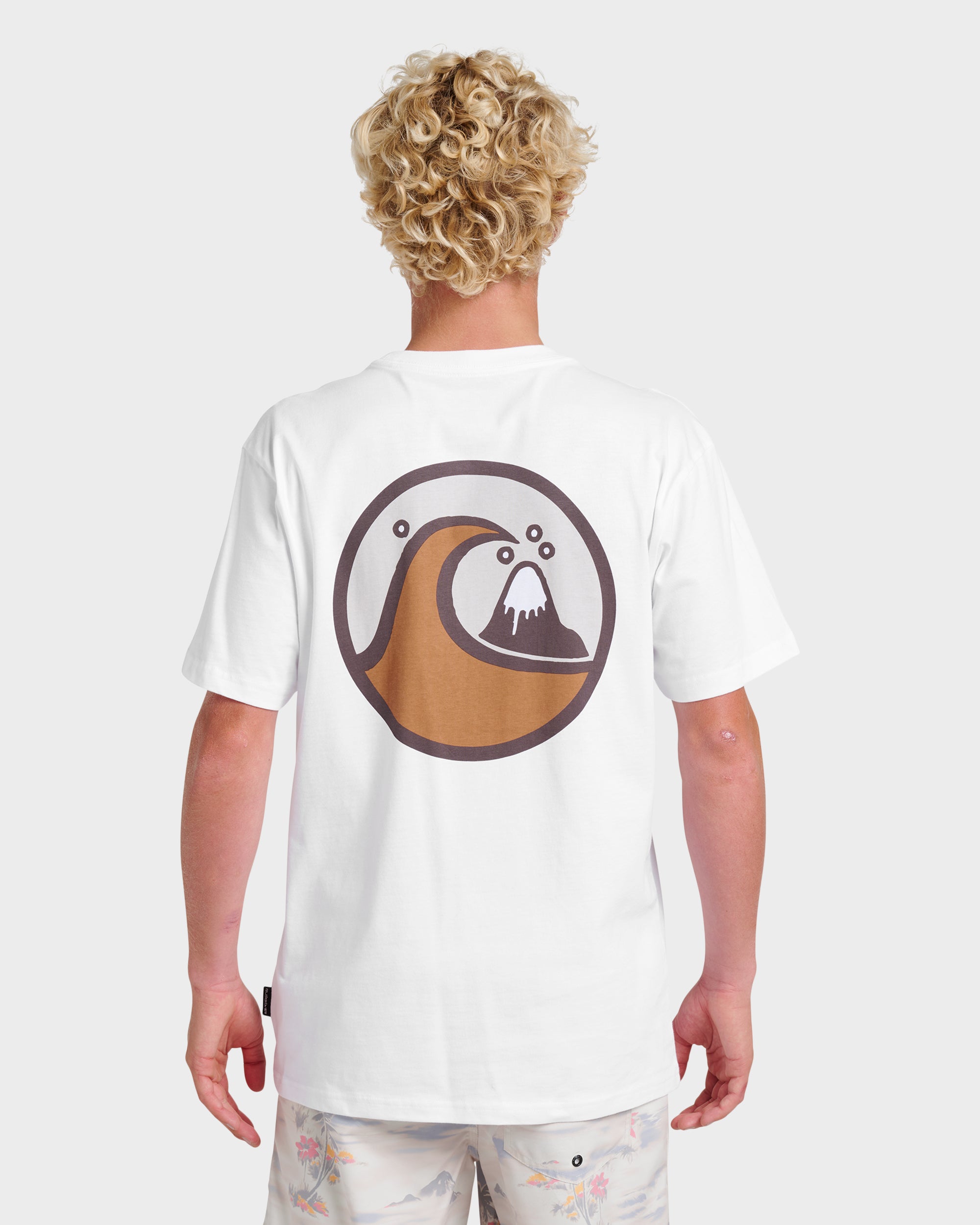 Jungle Wave Classic T-shirt - White | Quiksilver