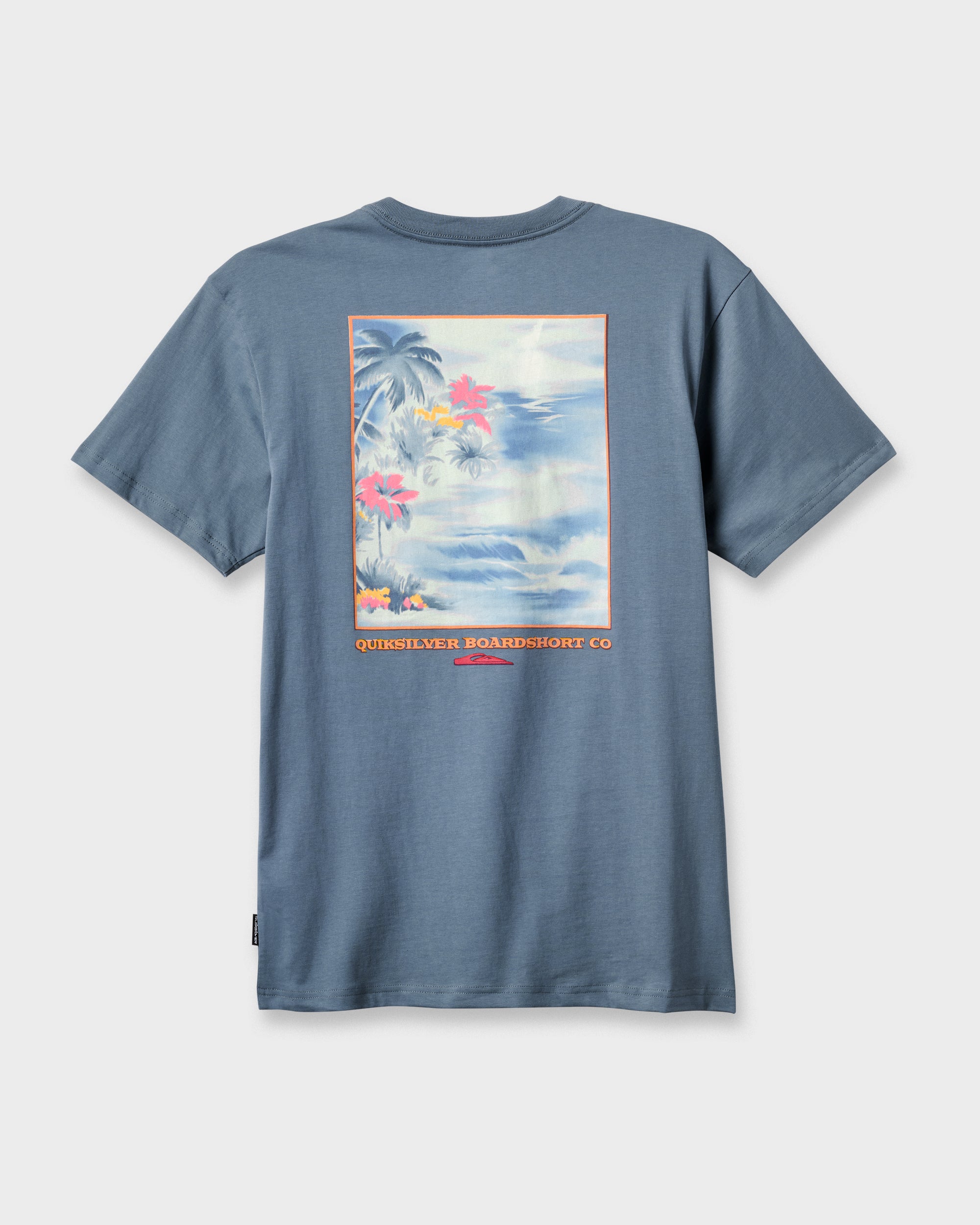 Tropical Surf Classic T-shirt - China Blue | Quiksilver