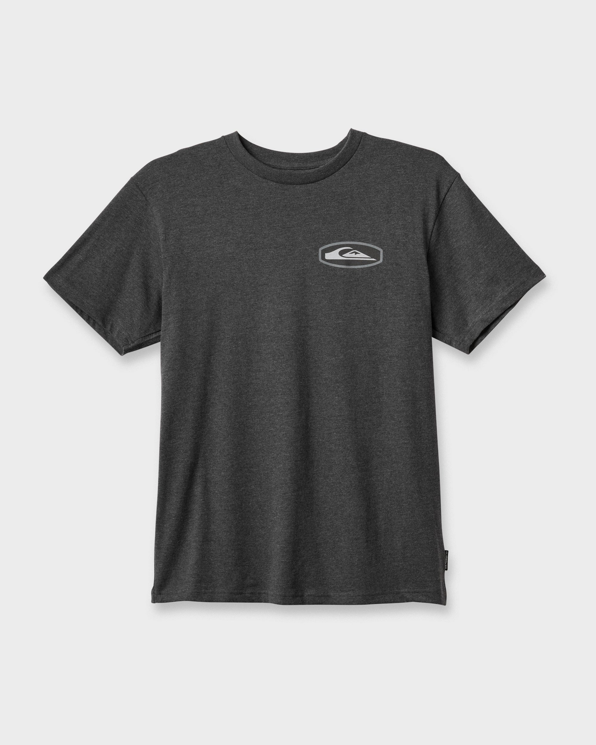Stadium Emblem Classic T-shirt - Charcoal Heather | Quiksilver