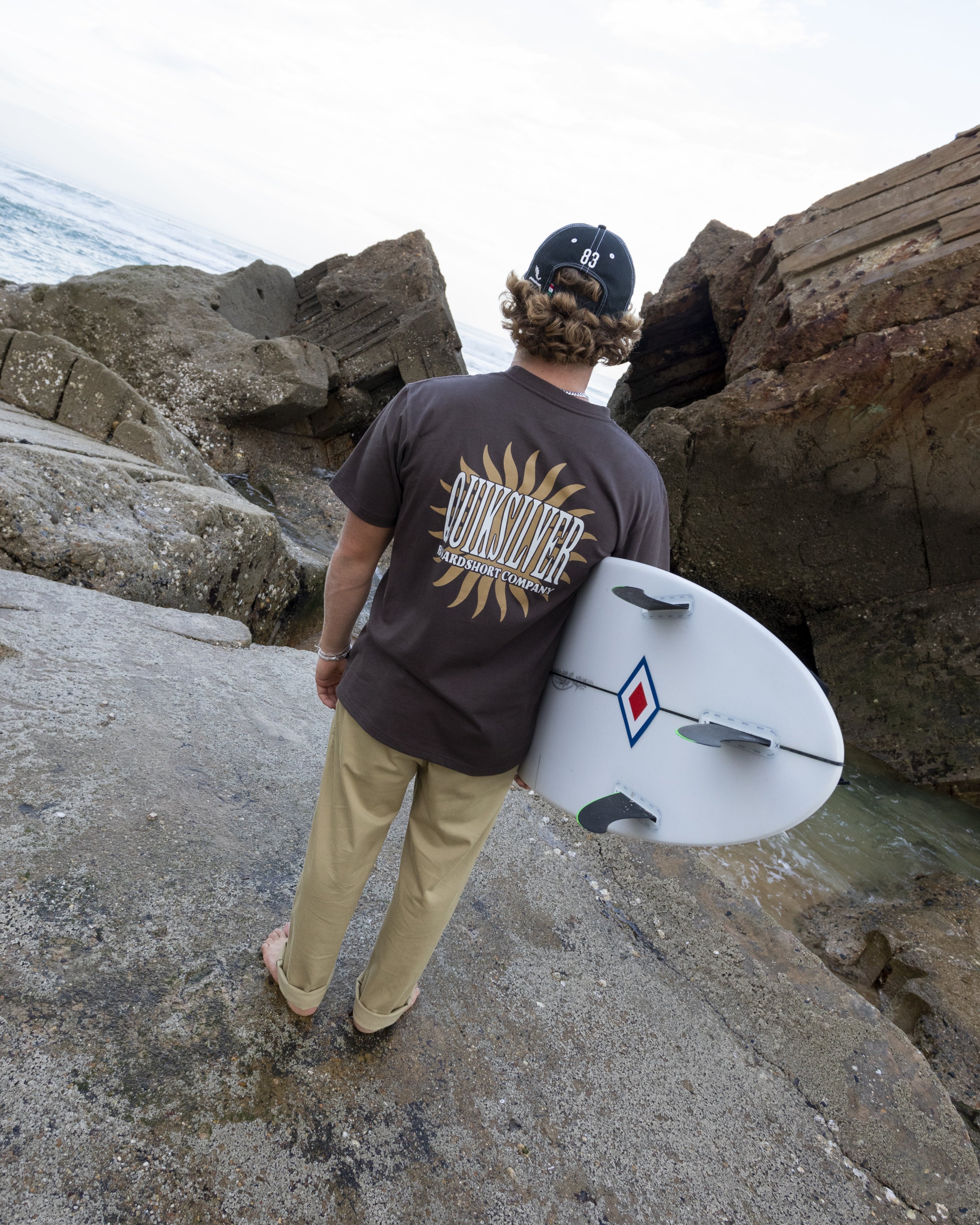 Sunny Side Up Classic T-shirt - Chocolate Brown | Quiksilver