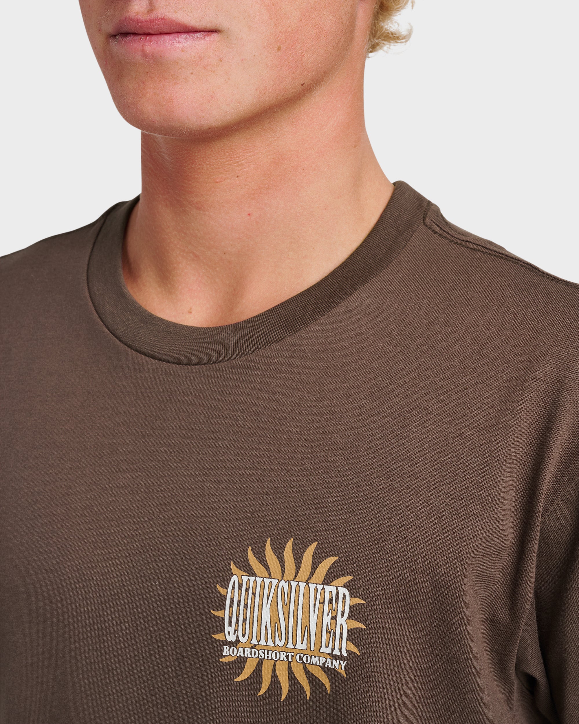 Sunny Side Up Classic T-shirt - Chocolate Brown | Quiksilver