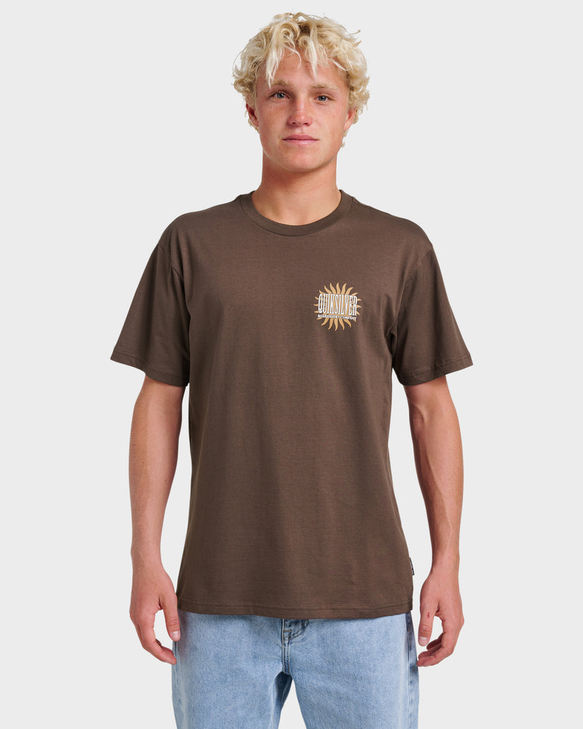 Sunny-Side-Up-Classic-T-shirt-Chocolate-Brown-1
