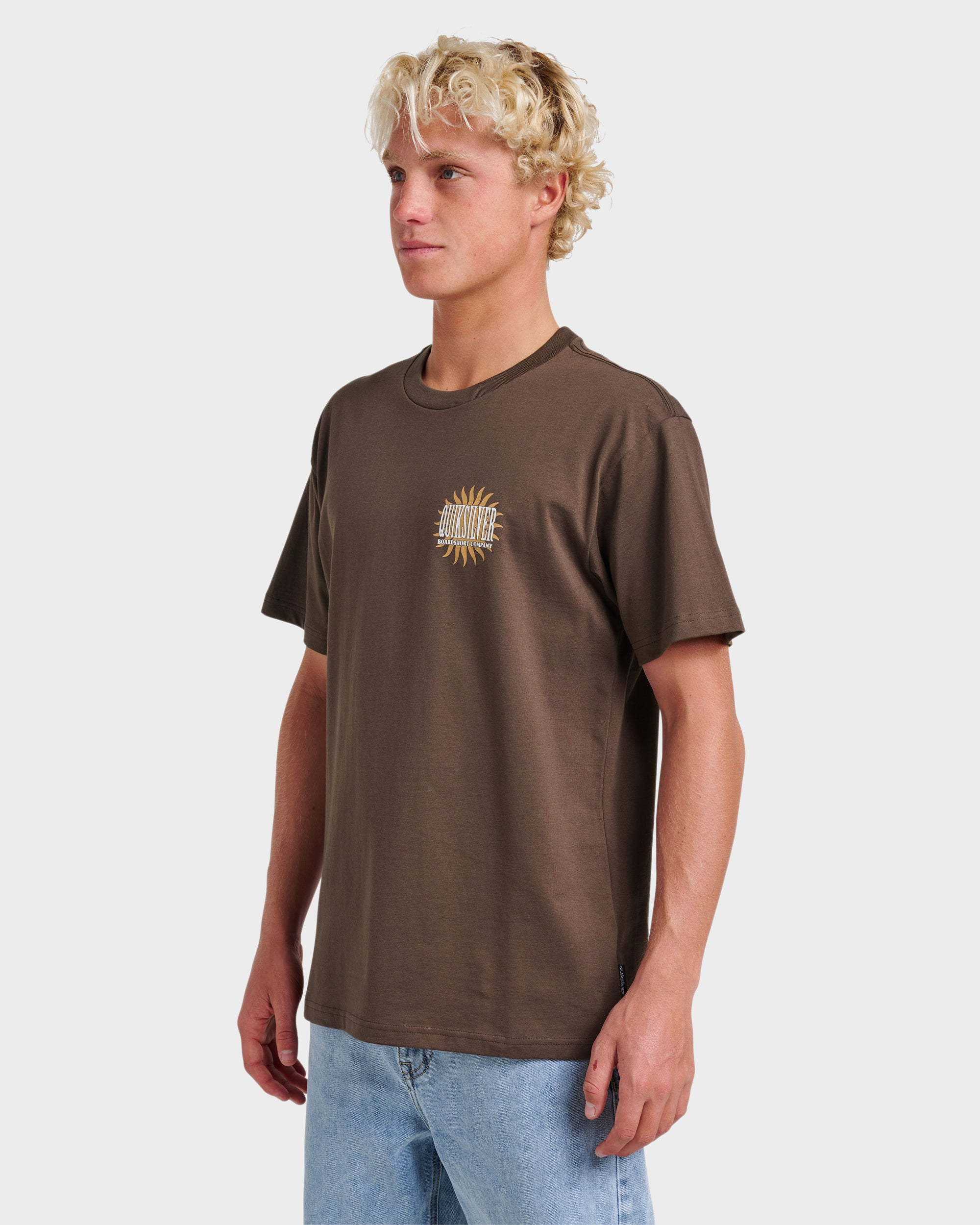 Sunny Side Up Classic T-shirt - Chocolate Brown | Quiksilver