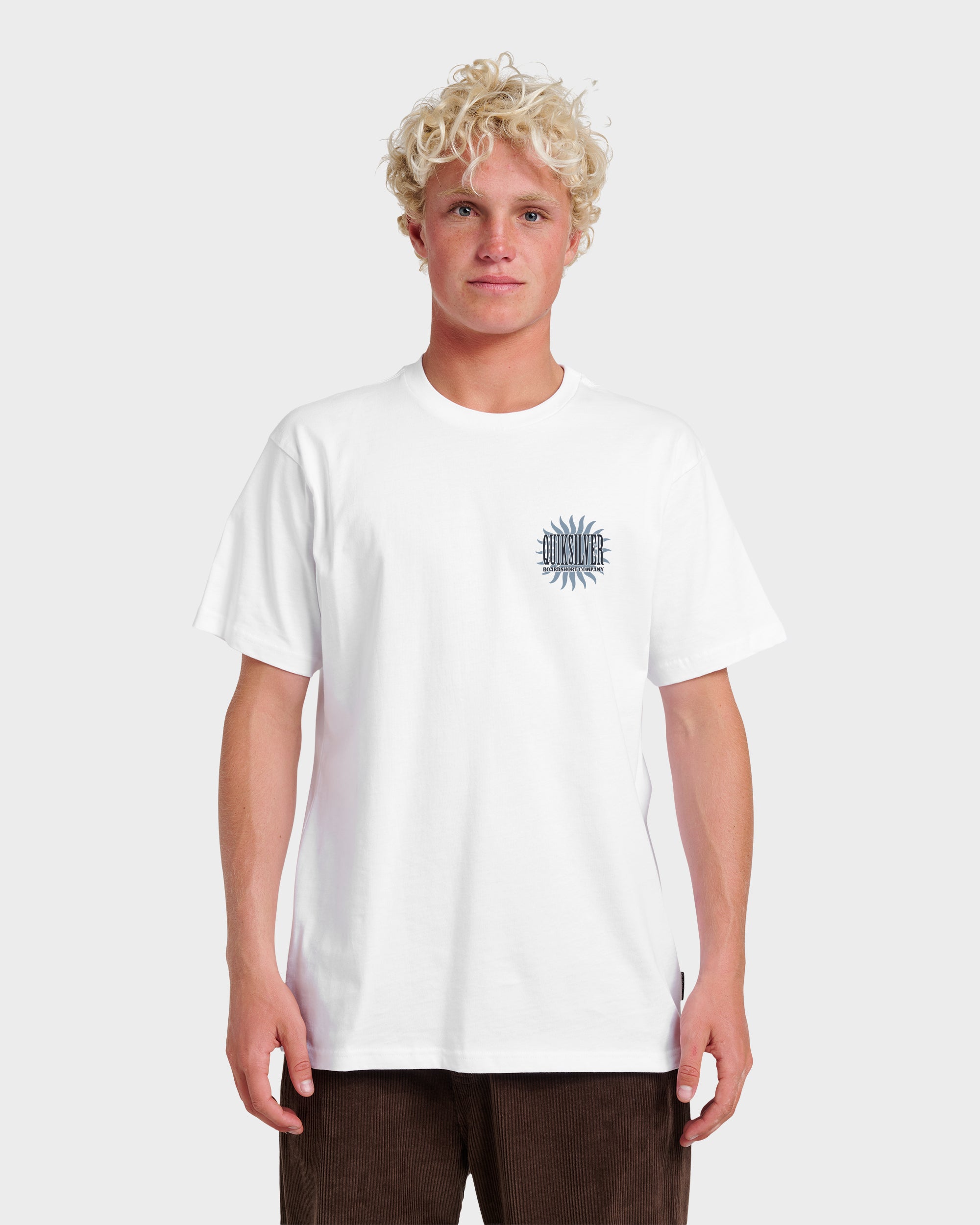 Sunny Side Up Classic T-shirt - White | Quiksilver