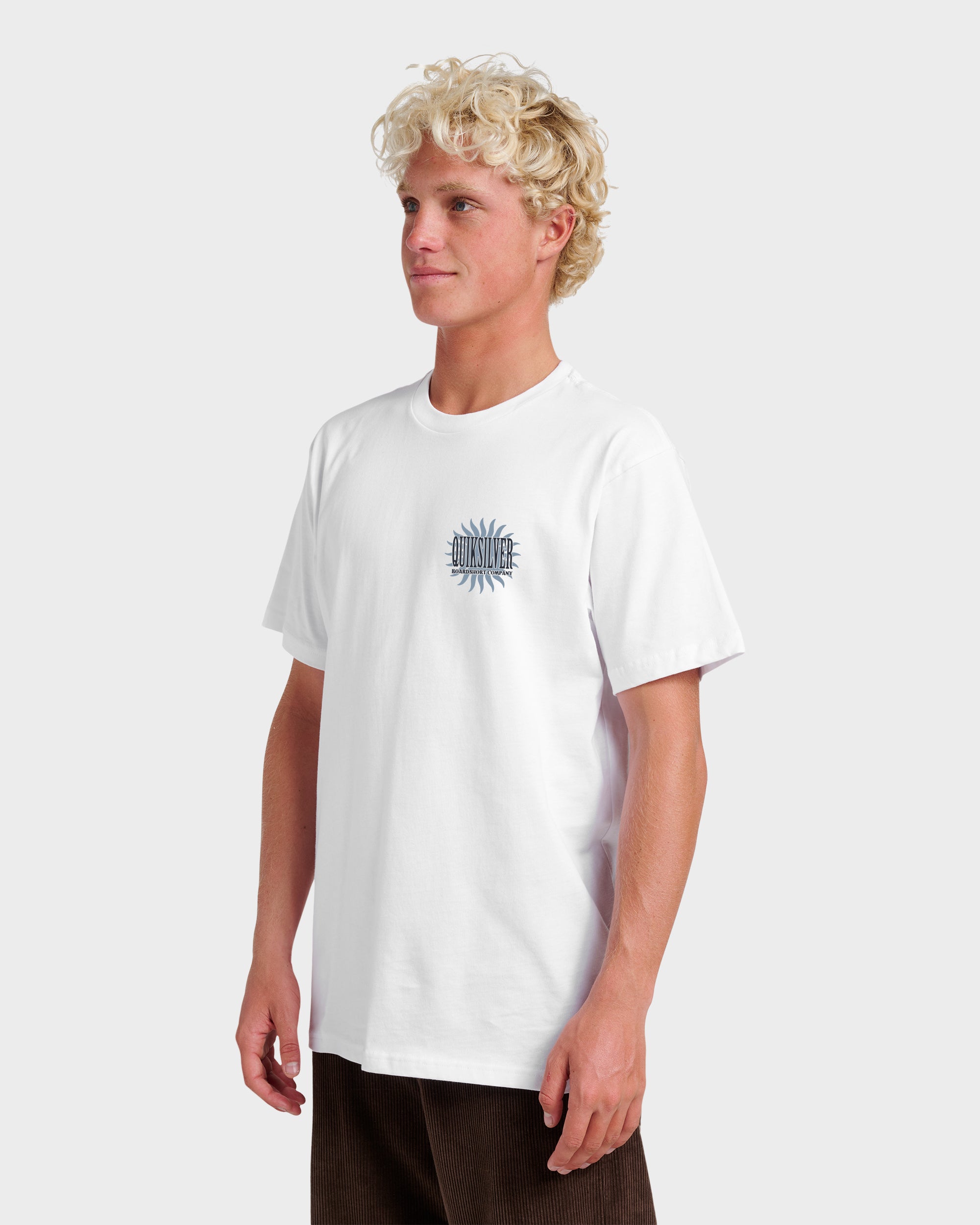 Sunny Side Up Classic T-shirt - White | Quiksilver