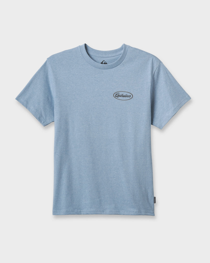 Clique Men's Classic T-Shirt - Ringspun Cotton, Pre-Shrunk, Modern Fit, Silver, Size Small