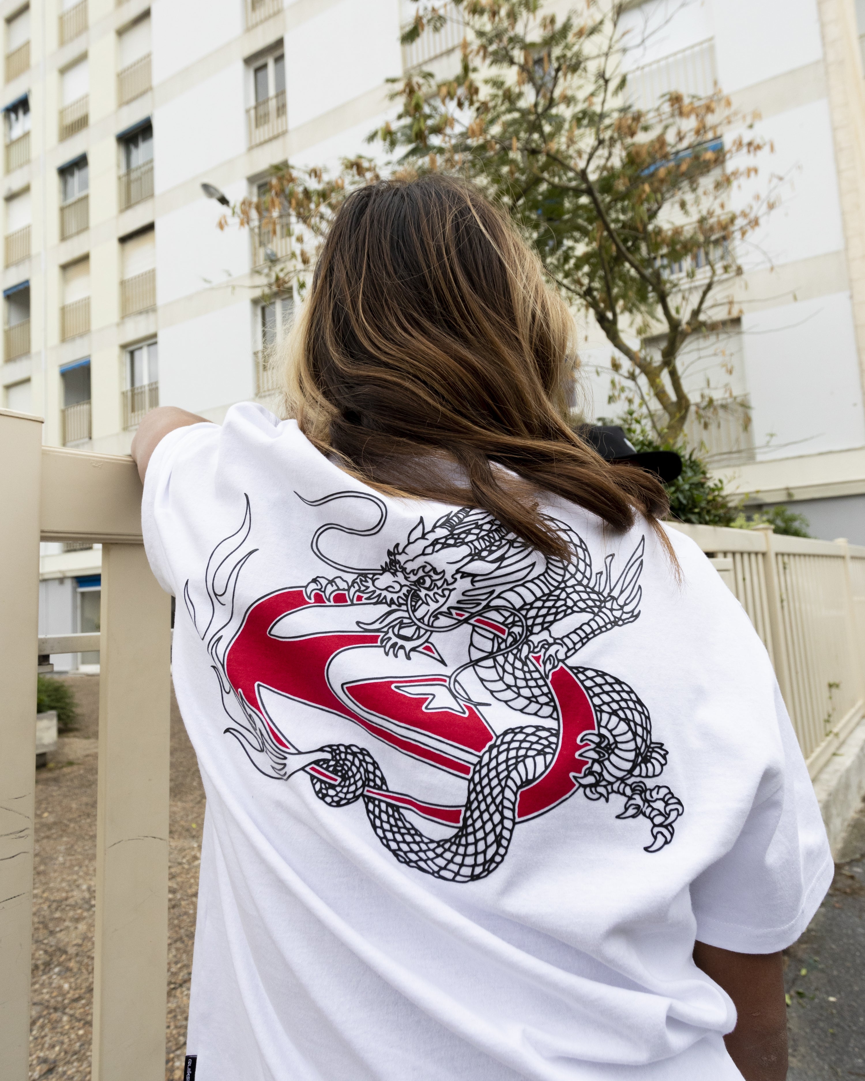 Dragon Master Heavy Weight T-shirt - White | Quiksilver