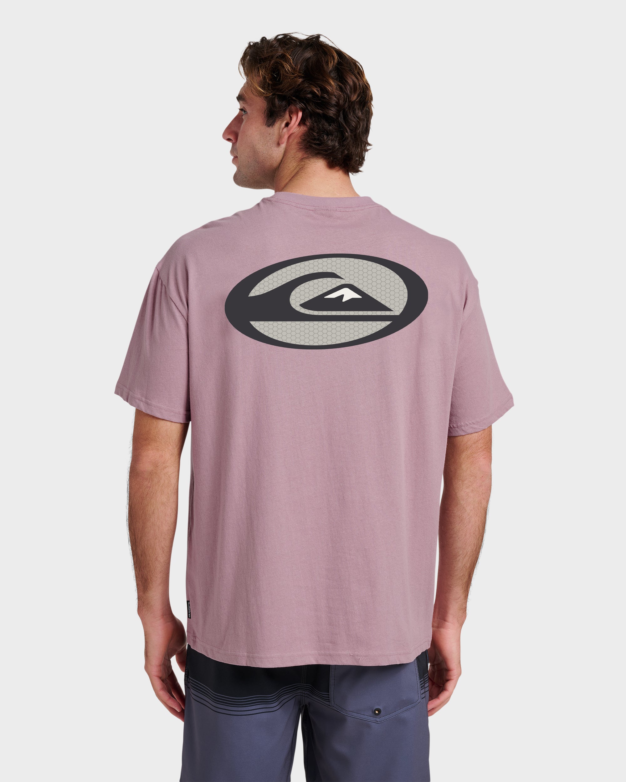 Saturn Tech Heavy Weight T-shirt - Elderberry | Quiksilver