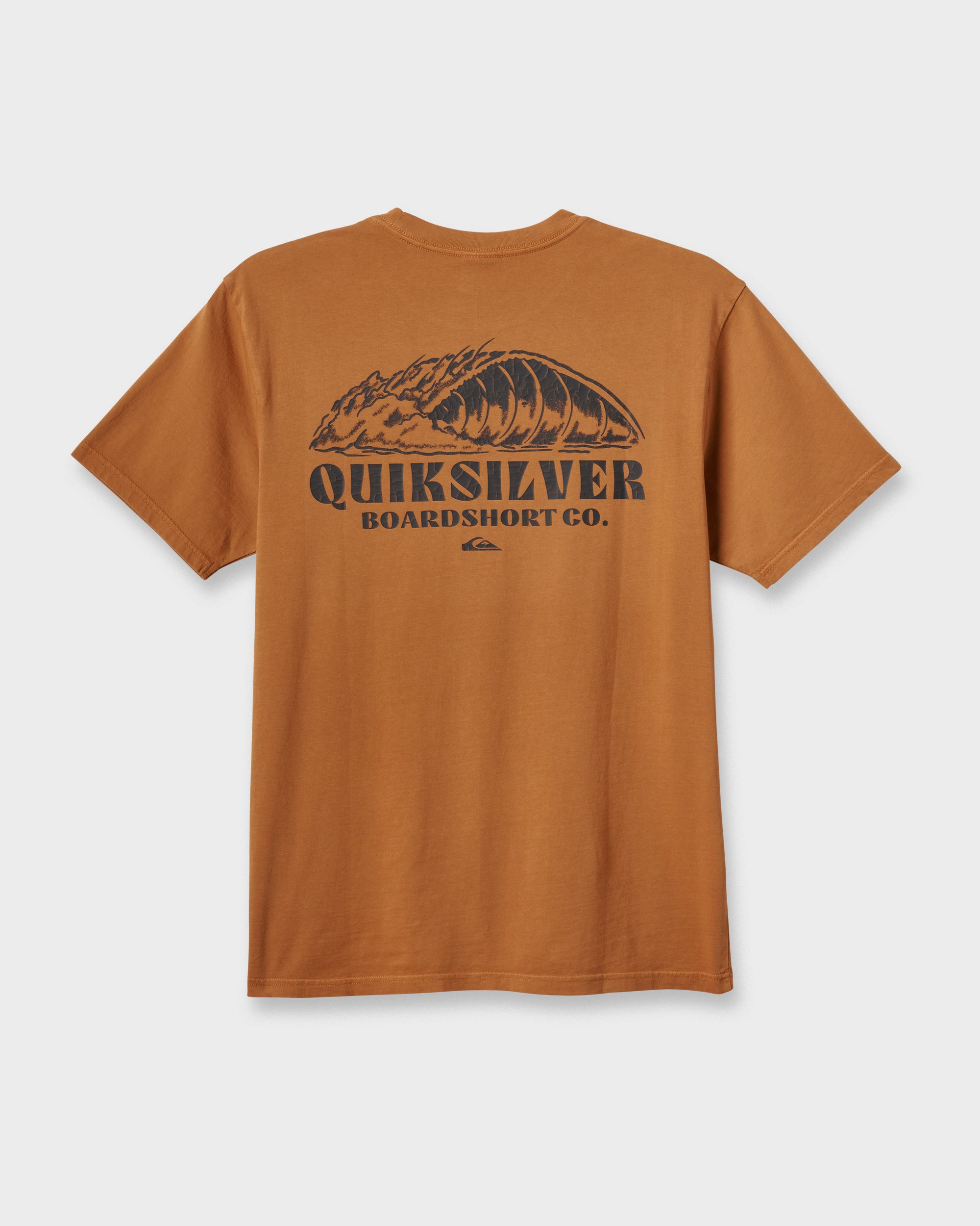 Going Leftpigment Dye T-Shirt - Almond | Quiksilver