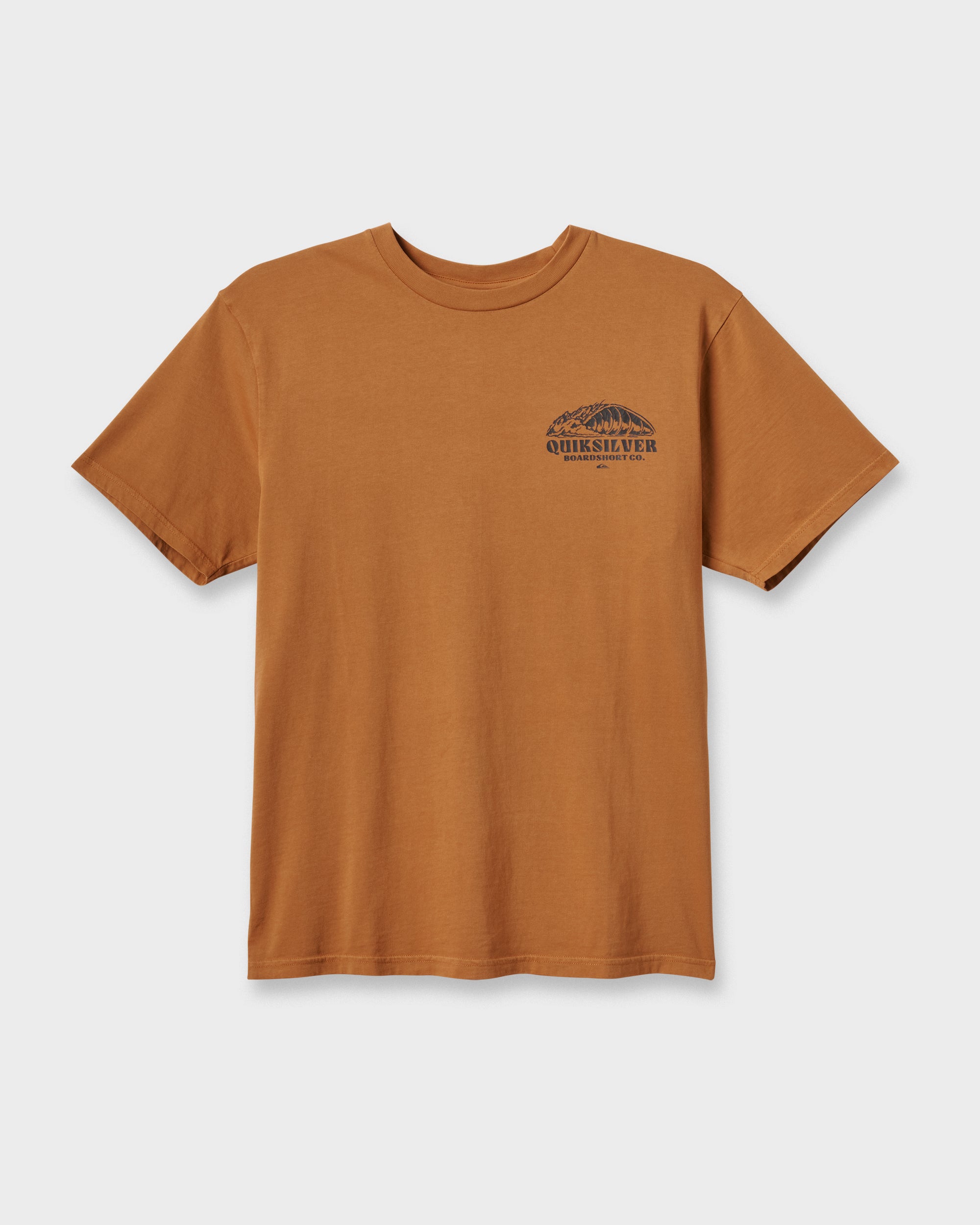 Going Leftpigment Dye T-Shirt - Almond | Quiksilver
