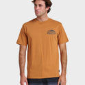 Going Leftpigment Dye T-Shirt - Almond